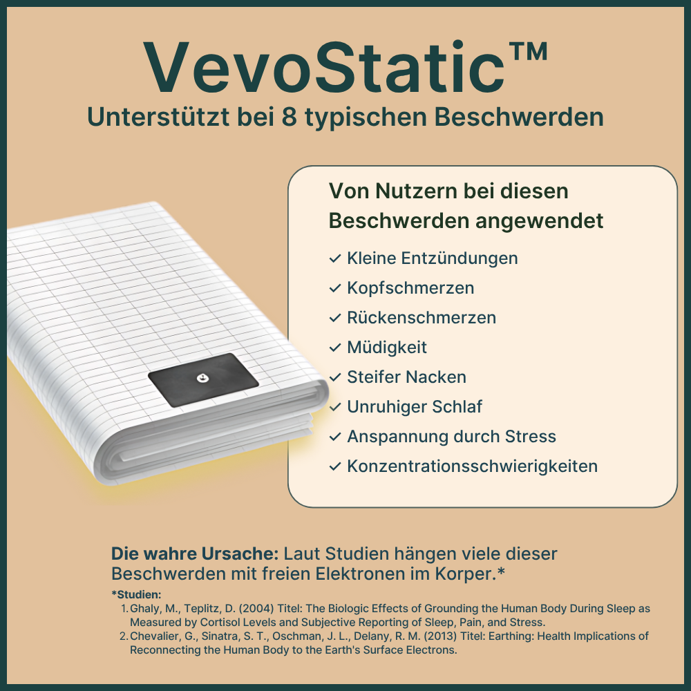 VevoStatic™ – Das Erdungs-Bettlaken