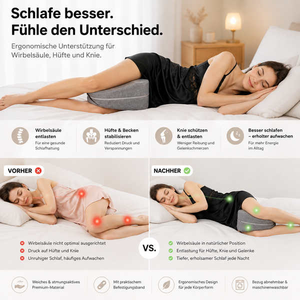 VevoAlgin™ – Ergonomisches Beinkissen