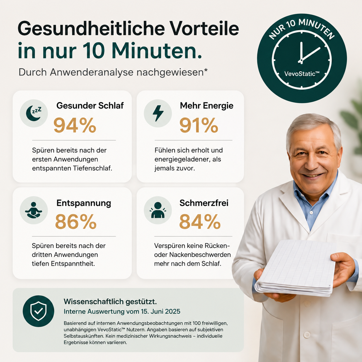 VevoStatic™ – Das Erdungs-Bettlaken